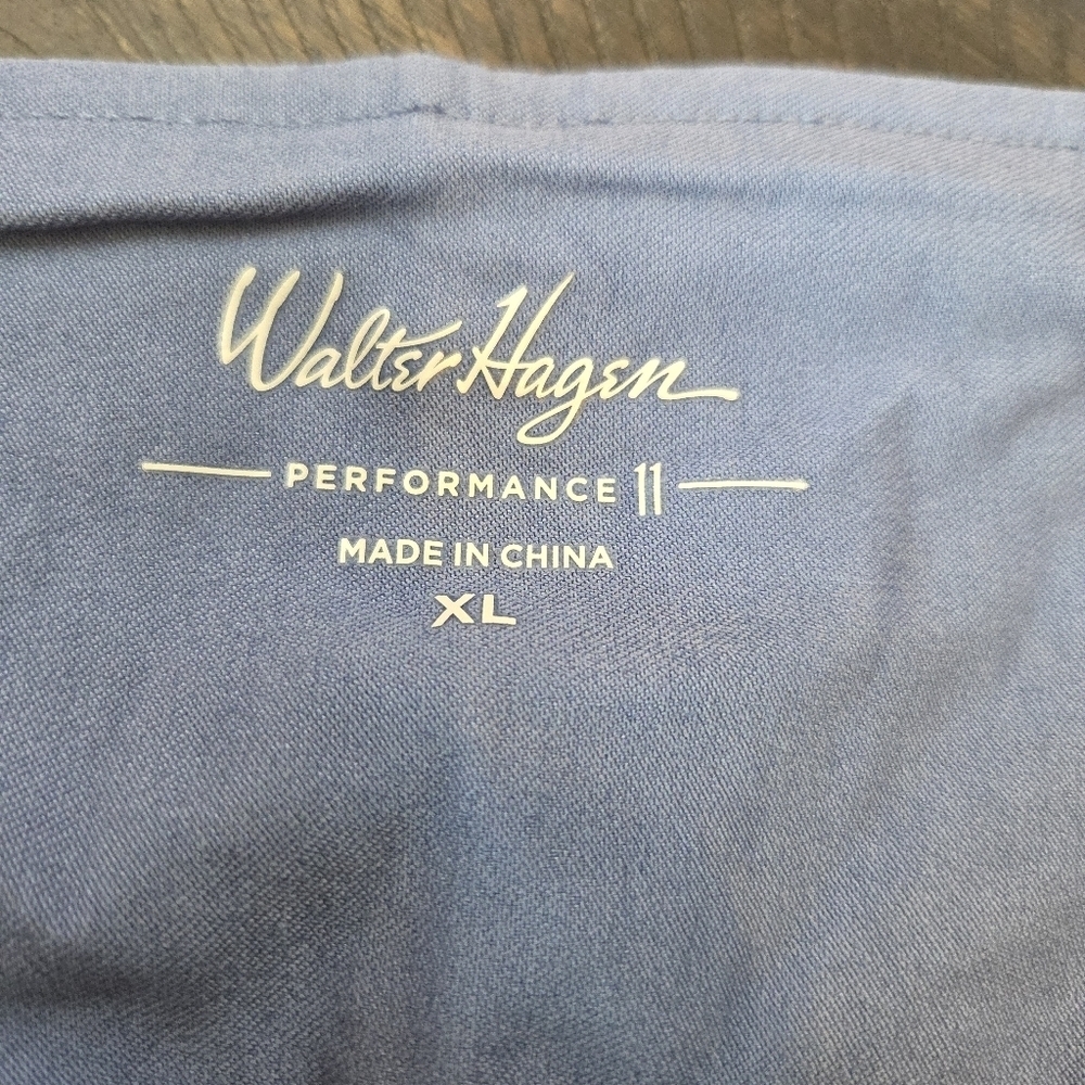 Walter Hagen Women's XL P11 Sculpt Pull-On Pants Mid Blue Golf Tennis Sports New - Picture 9 of 16